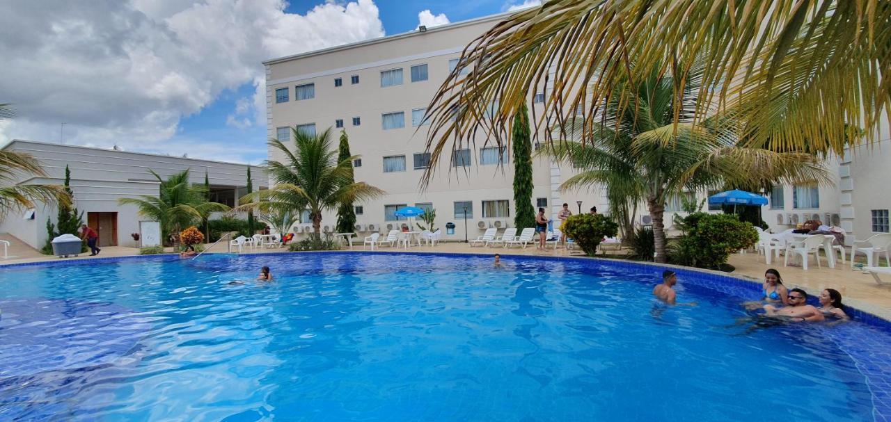 Hotel Encontro Das Aguas Thermas Resort Com Cafe Da Manha Incluso Caldas Novas Exterior foto